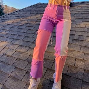 SHEIN | Jeans | Shein Pink And Purple 